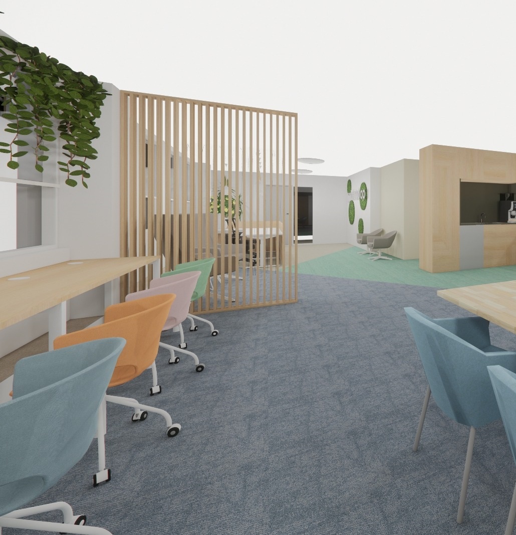 Ontwerp kantoor Intrakoop artist impression