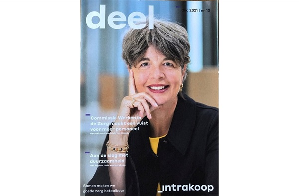 Cover laatste Intrakoop-magazine Deel