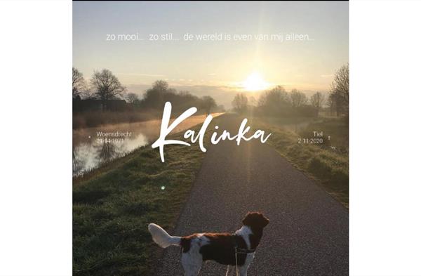 Foto rouwkaart Kalinka.site