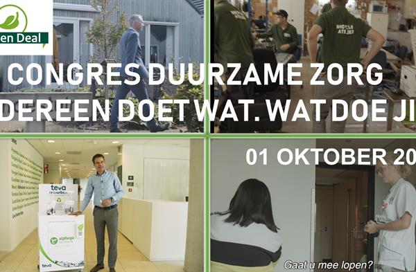 Congres Duurzame Zorg 1 oktober 2020