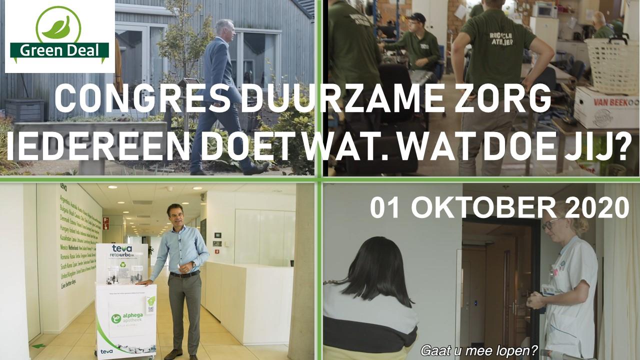 Illustratie congres Duurzame zorg 1 oktober Congres Duurzame Zorg 1 oktober 2020