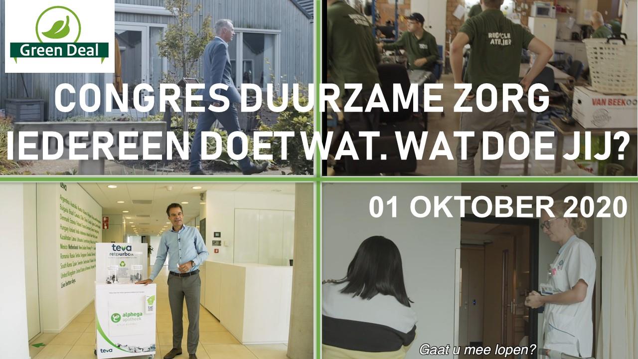 Congres Duurzame Zorg 1 oktober 2020