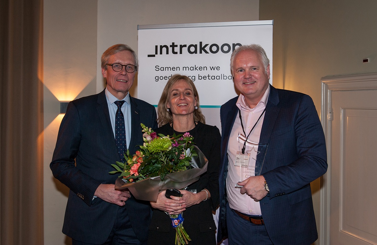 Essity TENA wint Intrakoop Beste Leverancier Award 2017