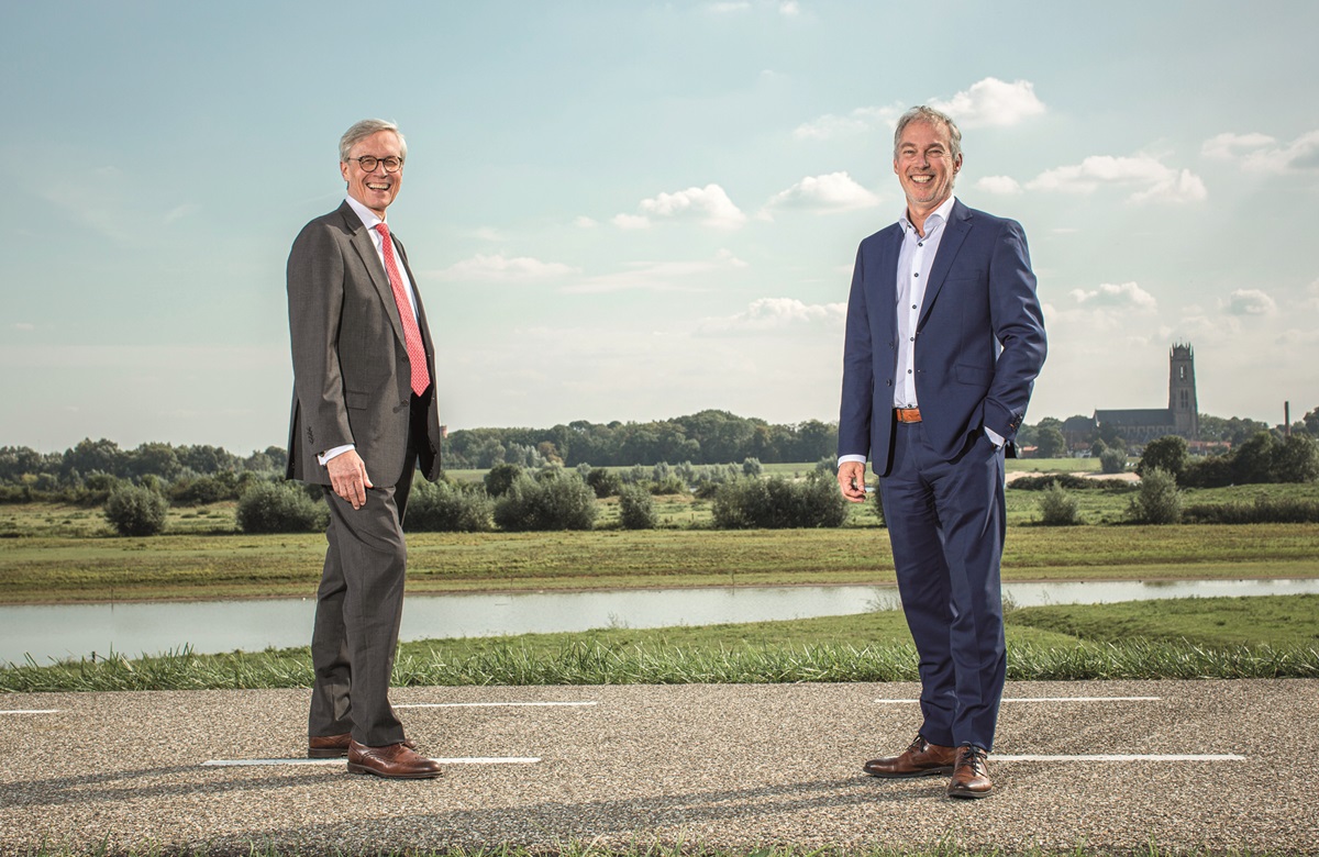 Frank Kaptein en Ruud Plu.Intrakoop door Vincent Boon Frank Kaptein en Ruud Plu.Intrakoop door Vincent Boon